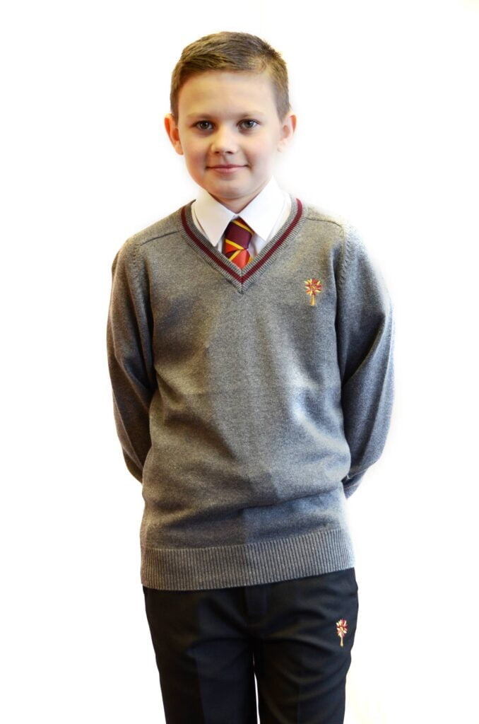 Highfields V Neck Jumper | Shop Online | Lads & Lasses Schoolwear