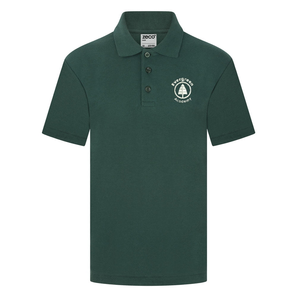 Evergreen Academy Polo Shirt | Shop Online | Lads & Lasses Schoolwear