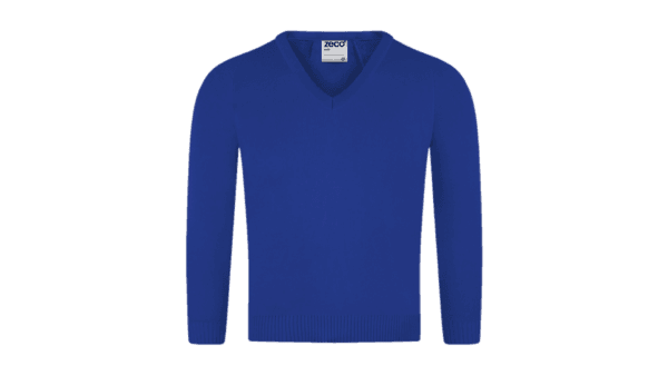 Cleobury Mortimer Knitted V Neck Jumper