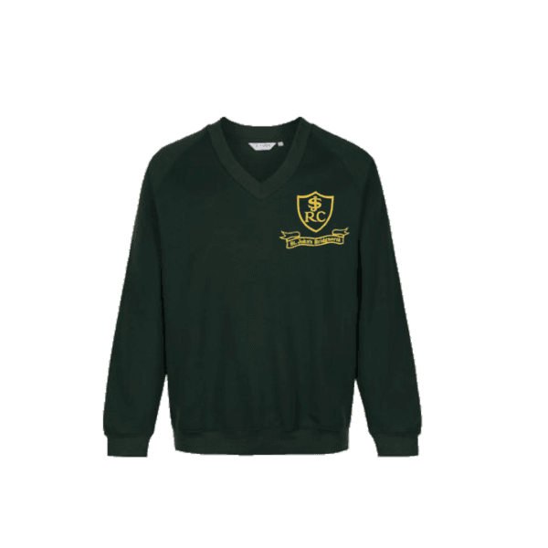 St John's green sweatshirt