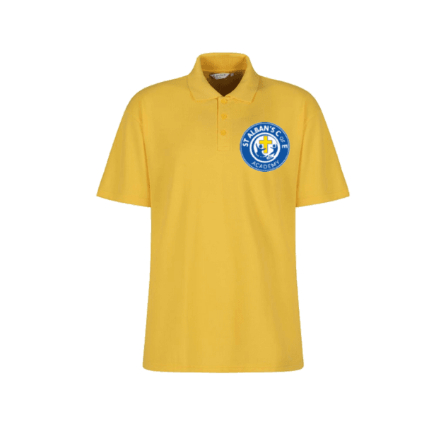 St Albans Yellow Polo Shirt